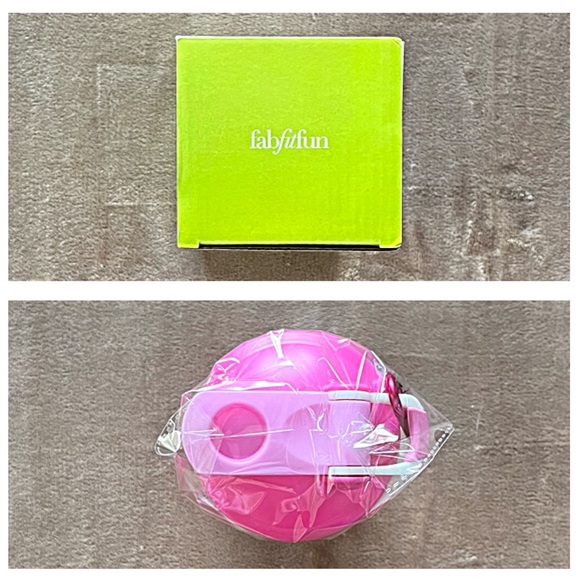 NIB FABFITFUN DRINK SHAKER BOTTLE BPA Free Blender Ball Built-In Storage - Picture 8 of 9